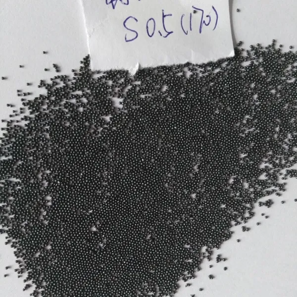 High Carbon Cast Spherical Steel Shot S170/S0.5mm With ISO 9001 & ISO 14001 Certificate photo-4