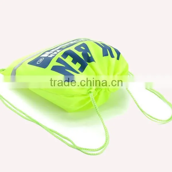 Hot Sell 2015 New Products School Boys Custom Gym Drawstring Bag photo-3
