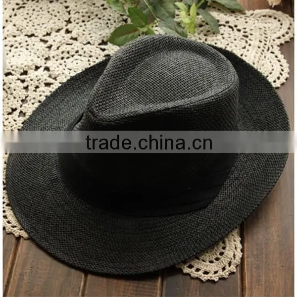 Wholesale Korean Design Summer Shading Mexico Straw Sombrero Hat Wholesale Straw Cowboy Hats Sombrero Straw Hat photo-6