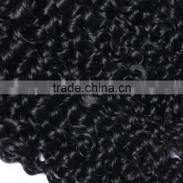 WJ012 Natural Hair Wholesaler 8 Inch Kinky Curl Hair Weaving Remy Extension photo-6