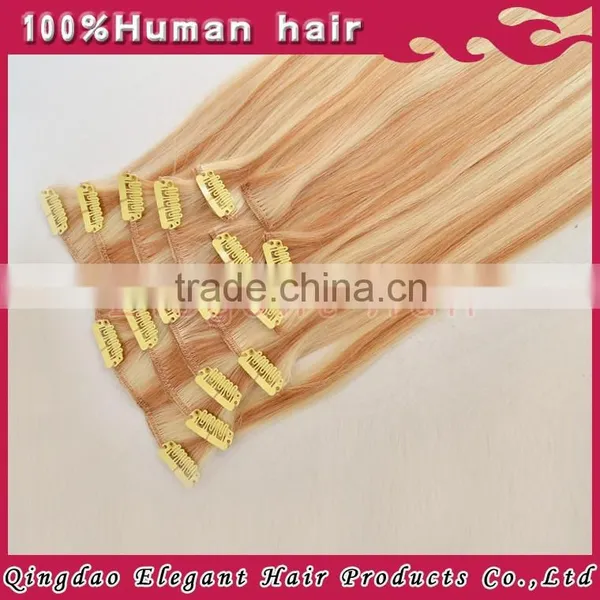 70 300g Excellent Hot Sale Human Clip in Human Hair Extensions 300g photo-3