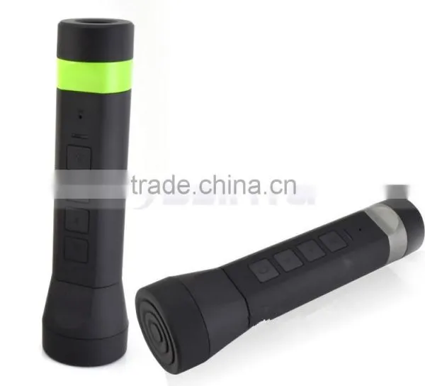 Wireless Portable Power Bank Bluetooth Bike Speaker With 3000mAh Capacity LED Light Speakers for Mobile Phone photo-3