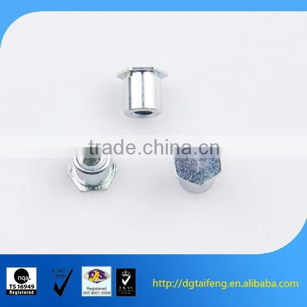 Blue Zinc Coated Carbon Steel Self Clinch Cage Nut photo-5