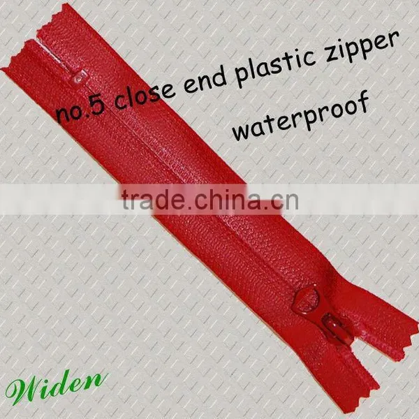 No.5 Close End Nylon Waterproof Zipper
