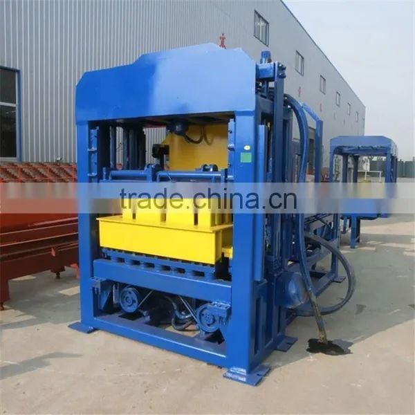 QT4-15C Automatic Concrete Unfired Brick Making Machine Rully Automatic Production Line photo-3