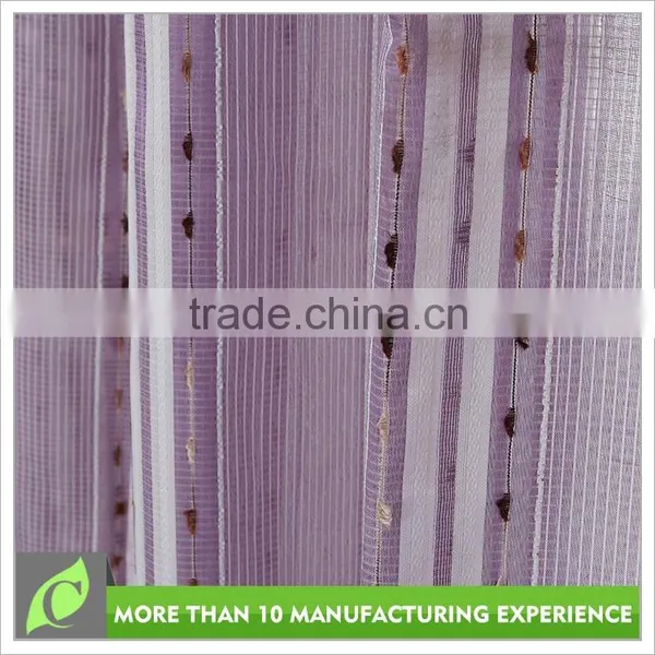 Curtain Supplier Transparent Print Purple Hall Divider Curtain photo-3