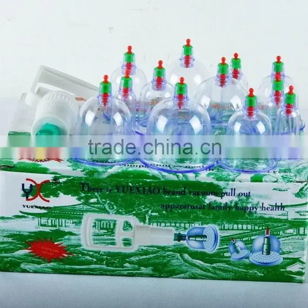 Health Anti Cellulite Vacuum Silicone Chinese Nude Massage Cupping photo-3