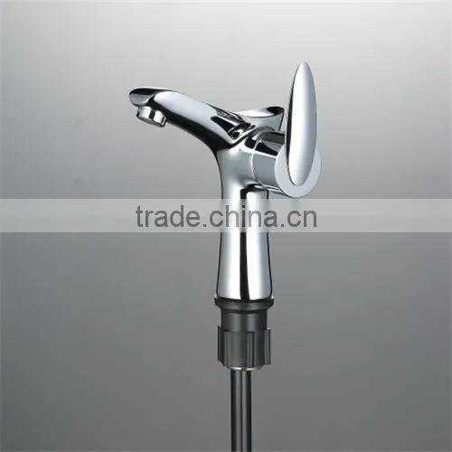 China Basin Mixer Single Lever Brass Faucet photo-2