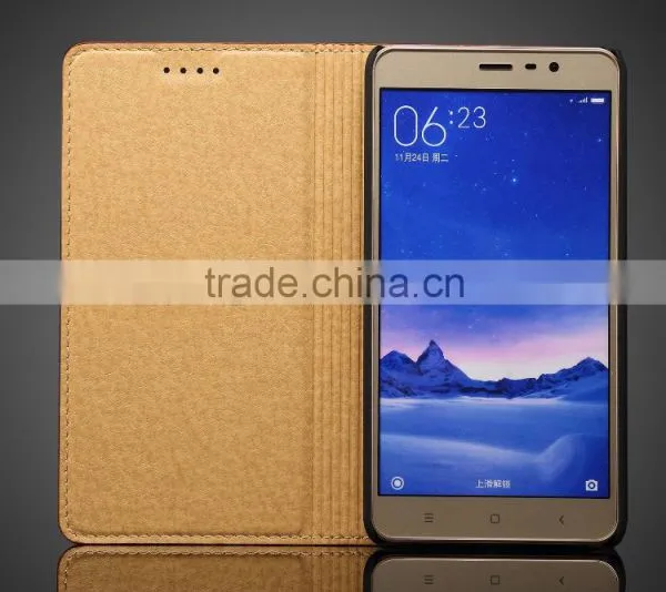 KDS Simple Version Genuine Leather Flip Case for Xiaomi Redmi Note 3 MT-5203 photo-5