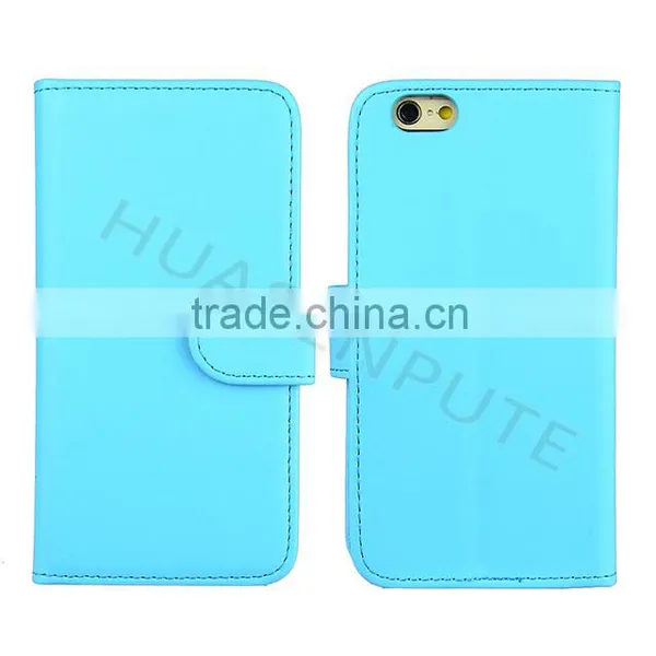Supplier High Quality Flip Leather Case For IPhone6S, Book Style Wallet Leather Case For IPhone6S/ photo-6