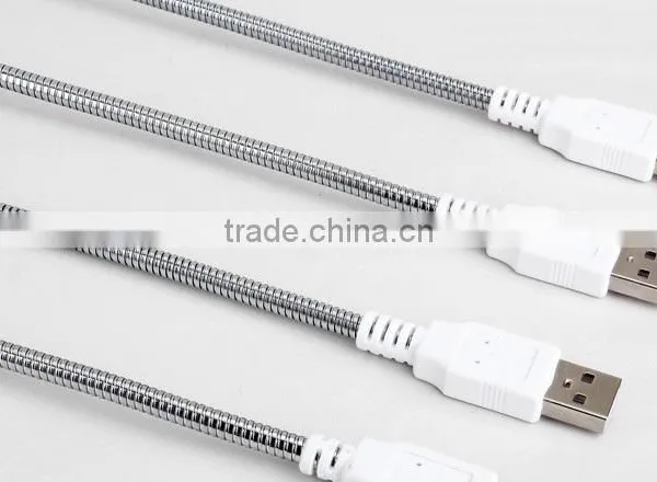 Ultra Bright USB 28 LED 28LED Light Lights Lighting Powered Flexible White Reading Lamp for Laptop Power Bank Mobile Charger Com photo-3