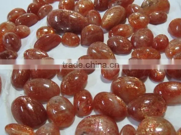 AAA Grade NATURAL Sunstone Gemstone Cabochons photo-3