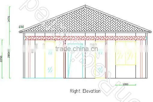 The Strongest Prefabricated Living Homes Constructed by Foamed Cement House With Built-in Steel Frames photo-4