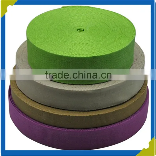 High Quality Colorful Webbing Belt Manufacturer of Polyester Webbing for Safety Belt photo-3