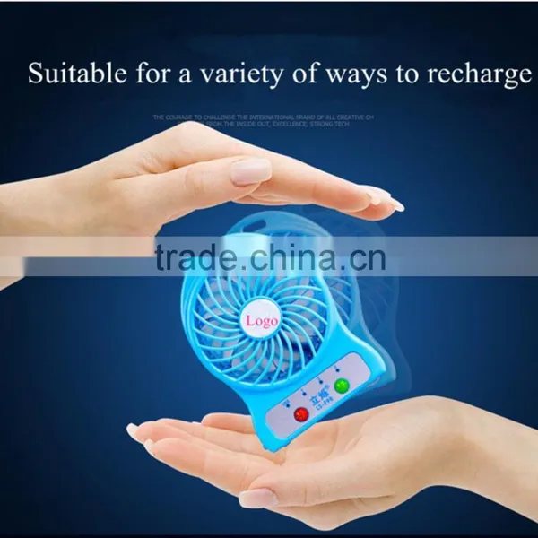 Best Gift and Price Portable Mini Fan Rechargeable Fan With Battery photo-6