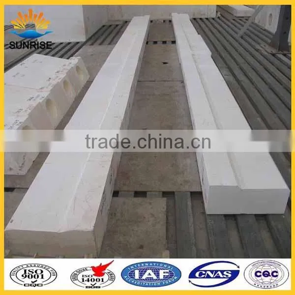 Glass Furnace Fused Cast AZS33# Price of Refractory Brick photo-2