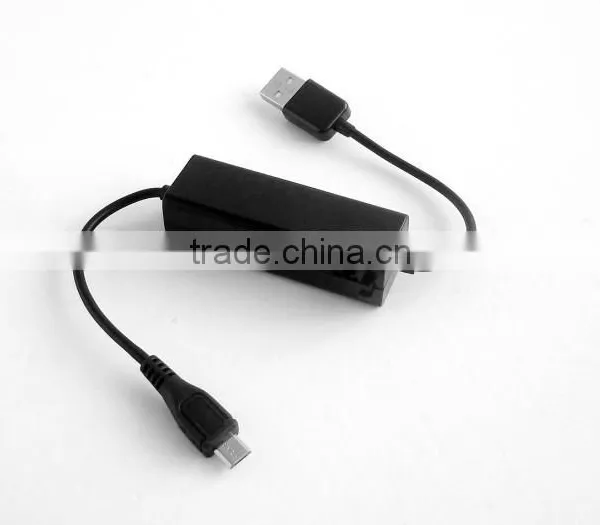Computer USB Micro Phone Charge Cable With 3 Port Usb Hub photo-3
