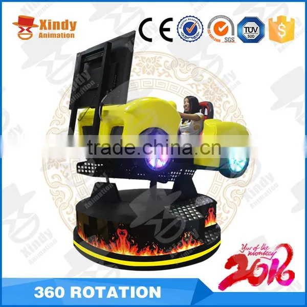 Hot Sale High Quality 3D 360 Car Racing Simulator photo-2