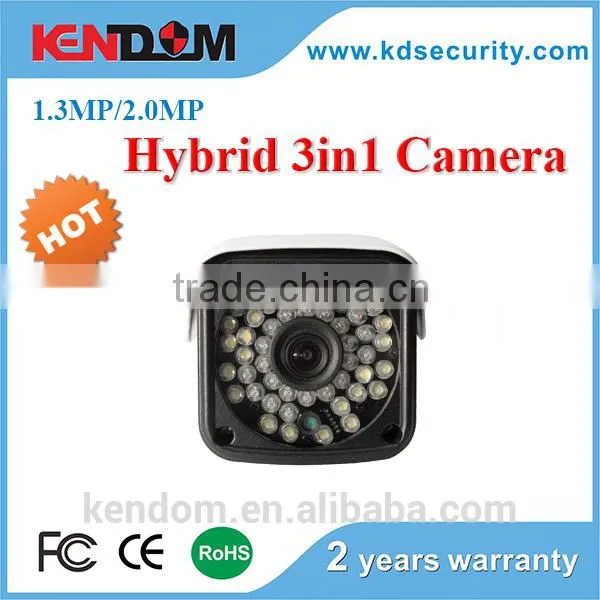 Chinese Top 10 CCTV Surveillance Camera Supplier AHD Camera 1080P Bullet Housing TVI CVI CVBS All in One Hybrid Camera photo-2