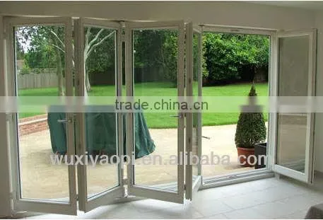 22mm Tempered Glass Sliding Commercial Door With Best Quality