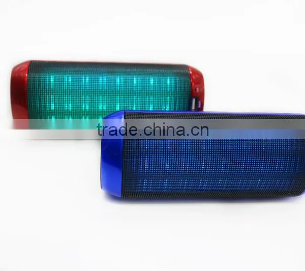 Cylinder Mini Bluetooth Speaker With Led Light Super Bass photo-4