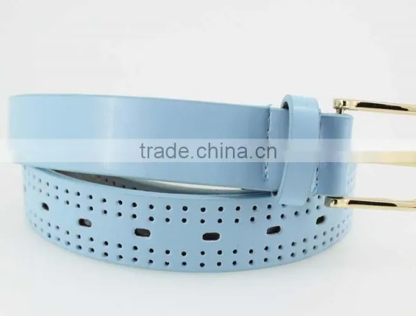 HOT 1 Inch Women Fashion Summer Dresses Belt With Colorful Leather Buckle in Summer China Factory photo-3