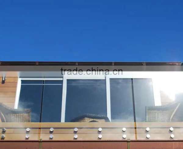 Stainless Steel M10 Wall Mounted Sign Standoff for Balcony Glass Railing Design