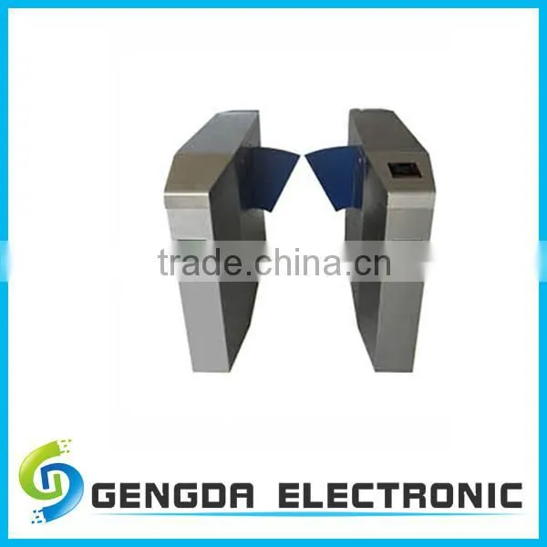 304 Stainless Steel RS485 High Sensitive Access Control Retractable Flap Barrier Turnstile Mechanism photo-3