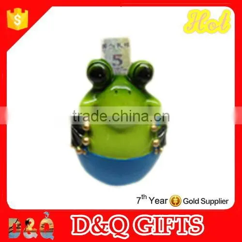 Souvenir Resin Painting Couple Frogs Money Banks photo-2