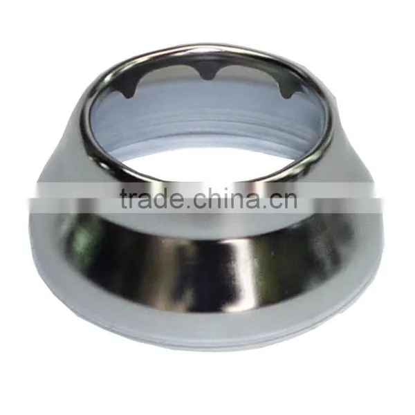Bell Pattern Sure Grip Flange, Polish Brass Sure Grip Flange, Solid Brass Sure Grip Bell Flange, Bronze Soild Brass Flange photo-2