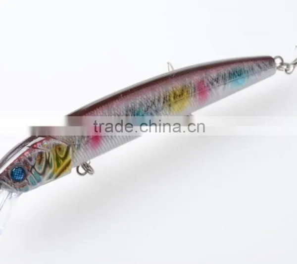 Crank Long Minnow Fishing Lures Hard Bait Plastic Crankbait 12.5CM 15.6G Artificial Fish Pesca Tackle Swimbait photo-5