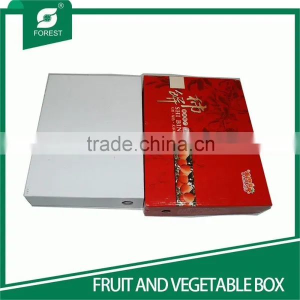 CHINA SUPPLIER PROVIDED 2 PIECES CARDBOARD FRUITS PACKAGING BOXES WITH CUSTOM PRINTS photo-6