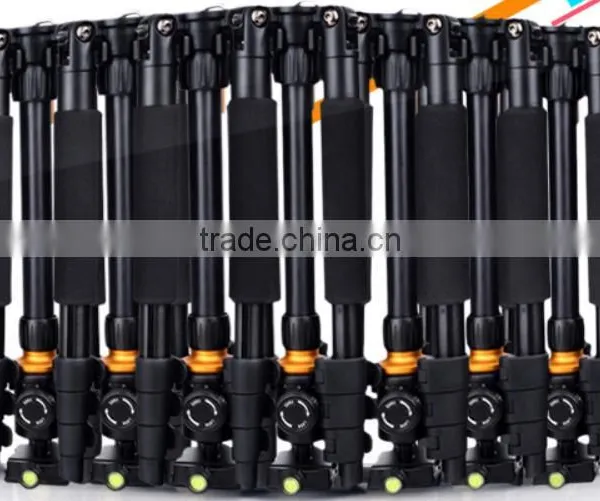 Q666 Telecopic Camera Tripod, Q570B Clip Leg Hight Stability Aluminum Tripod , SLR and Video Camera Tripod Factory Direct photo-5