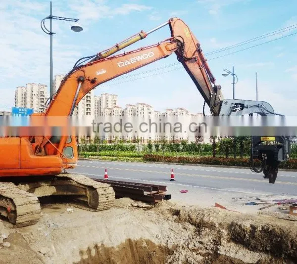 High Quality New Custom-made Colour Hydraulic Vibratory Hammer (used Together With an Excavator 30-40 Tons) photo-6