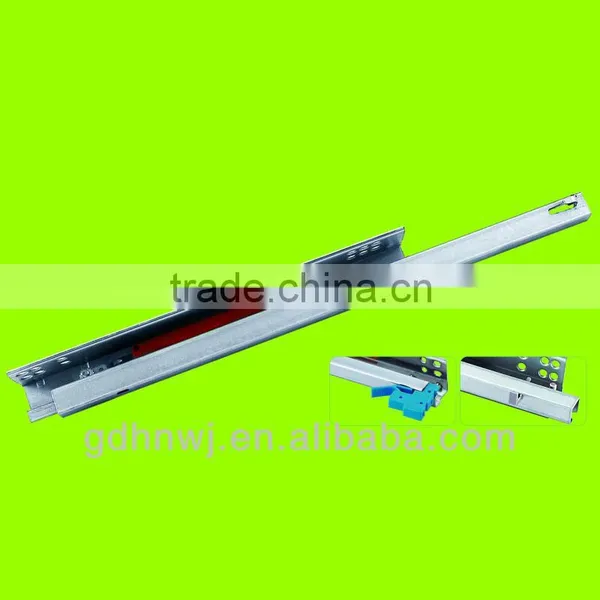 Hot Sale Single Extension Push to Open Drawer Slides (US3111)