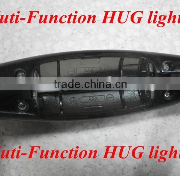 Mini Led Hug Neck Reading Light Black+white Color Decorative Solar Neck Mini Led Light photo-2