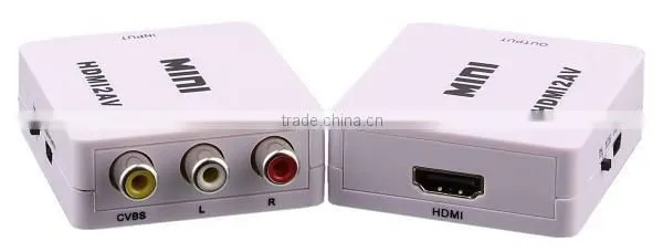 HDMI to Composite/AV Video Converter L/R