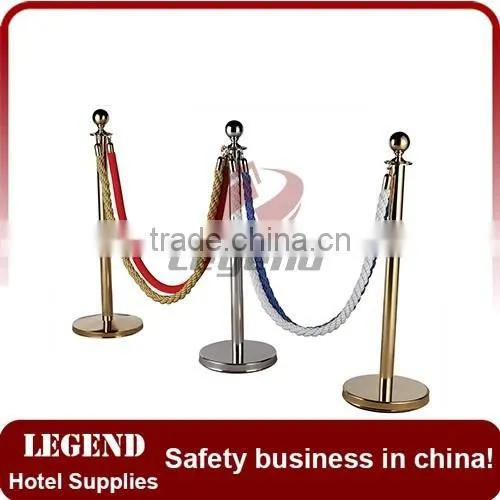 Retractable Belt Stanchion Metal Crowd Control Barrier