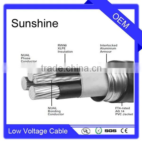 Low Voltage Electric Wire Cable XLPE 11kV Power Cable Price
