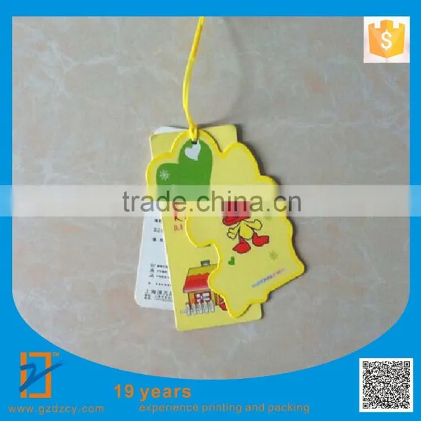 Design White Fancy Clothing Swing Tag Hang Tag Price Tag photo-4