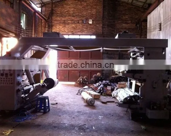 HERO BRAND High Speed 4 Color PE Film Flexo Printing Machine Price photo-3