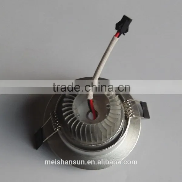 3w Ceiling Lamp 30 Degree Adjustable Recessed Led Ceiling Light photo-3