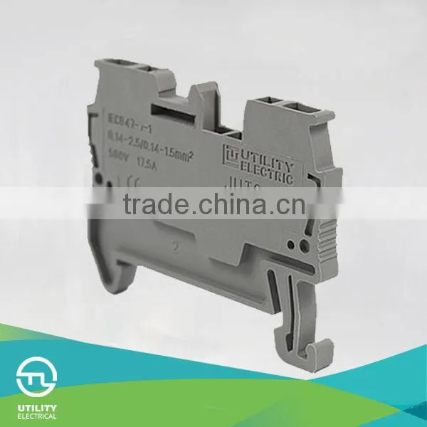ST1.5 Reture-Pulling Spring Terminal Blocks Two-lead Through-type Wiring Connector photo-3