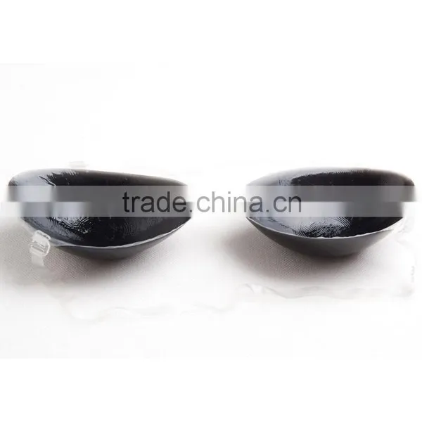 Ideal Fashions Waterproof Lace Soft Wholesale Silicone Adhesive Bra For Swimsuit Underwear Sexy Silicone Bra F Cup Black Silicon photo-4