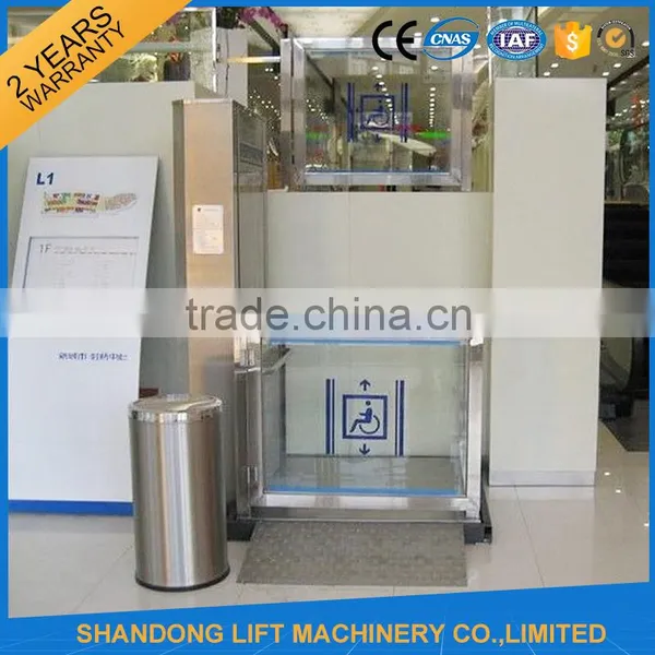 1.5m Wheelchair Lift Used for Disabled People Hydraulic Wheelchair Elevator