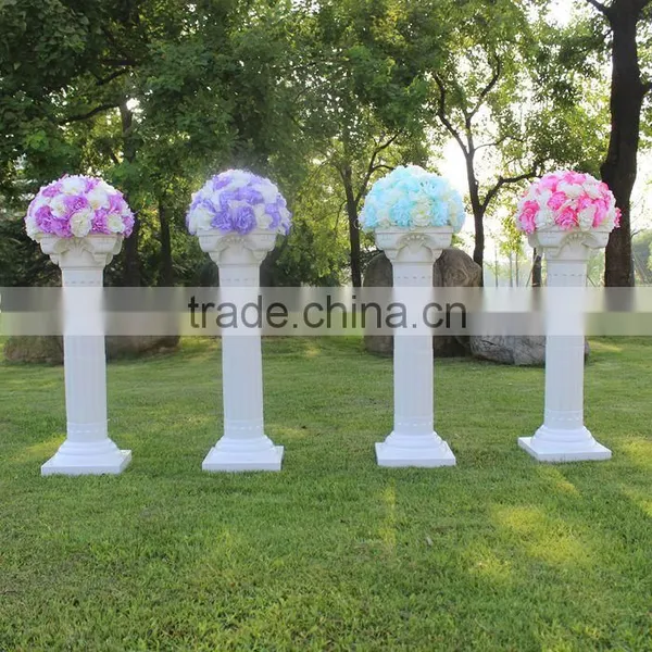 Wedding Flower Pillars Stage Decoration Tall Vase photo-3
