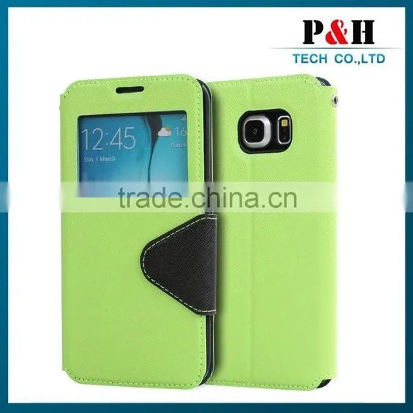2015 Cheap Flip Cover Mobile Phone Case for Sony Xperia e3 OEM Factory photo-2