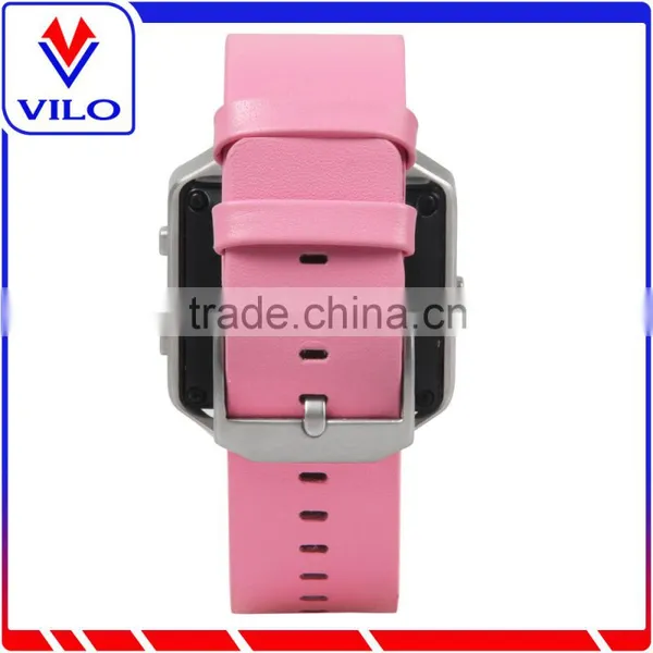 Classical Genuine Leather Watch Band for Fitbit Blaze Leather Real Strap photo-3