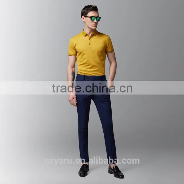 Men's Latest Brand High Quality Classical Business 100% Cotton POLO T Shirt photo-2