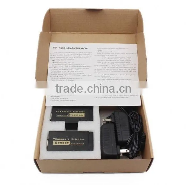 Manufacture VGA+Audio Extender 100m VGA Extender YJS-VGA100M photo-3